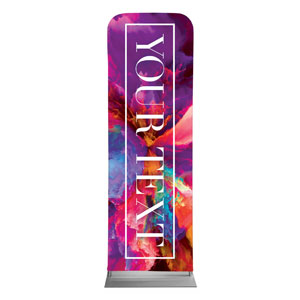 Easter Color Smoke Your Text 2' x 6' Sleeve Banner