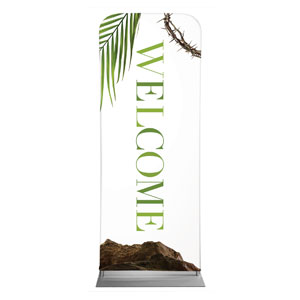 Easter Week Icons Welcome 2'7" x 6'7" Sleeve Banners