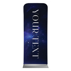 Begins With Christ Manger Your Text 2'7" x 6'7" Sleeve Banners