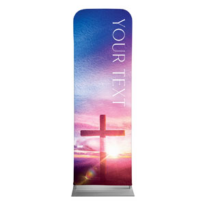 Love Easter Colors Your Text 2' x 6' Sleeve Banner