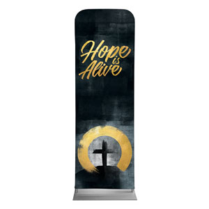 Hope Is Alive Gold 2 x 6 Sleeve Banner
