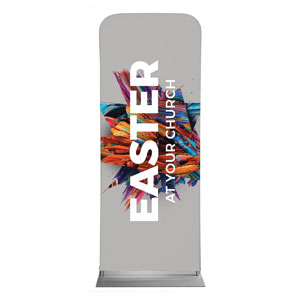 CMU Crown Easter Grey 2'7" x 6'7" Sleeve Banners