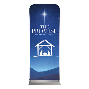The Promise Manger 2'7" x 6'7" Sleeve Banners