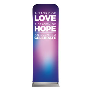 Story of Love 2 x 6 Sleeve Banner