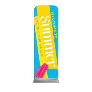 Summer Popsicle 2' x 6' Sleeve Banner