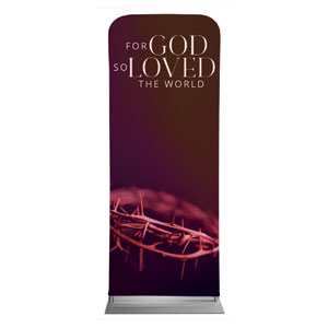 So Loved Crown 2'7" x 6'7" Sleeve Banners