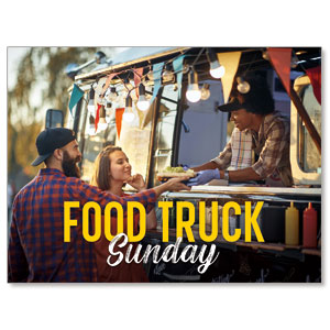 Food Truck Sunday Jumbo Banners