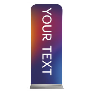 Glow Your Text 2'7" x 6'7" Sleeve Banners
