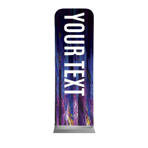 Scatter Your Text 2' x 6' Sleeve Banner