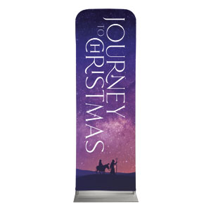 Journey to Christmas 2' x 6' Sleeve Banner