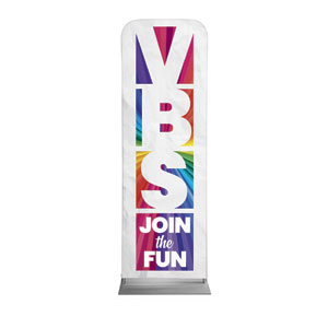 VBS Squares 2' x 6' Sleeve Banner