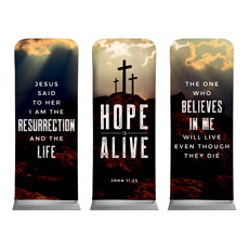 Hope Is Alive Crosses Triptych 