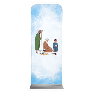 Kidmin Nativity Shepherd 2'7" x 6'7" Sleeve Banners