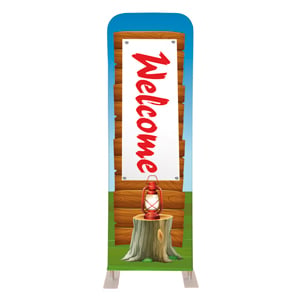 Adventure Kids Welcome 2' x 6' Sleeve Banner