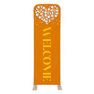 Love Fall Leaves 2' x 6' Sleeve Banner