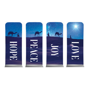 Greatest Journey Set 2'7" x 6'7" Sleeve Banners