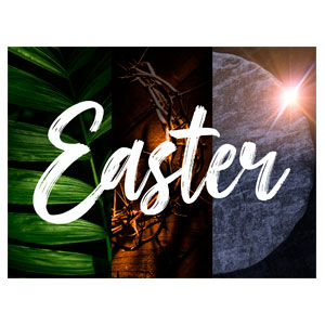 Easter Holy Week Jumbo Banners