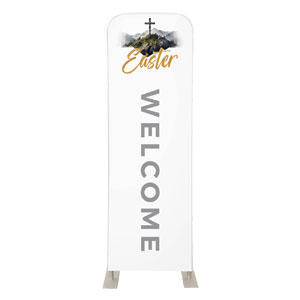 Easter Sunday Cross 2' x 6' Sleeve Banner