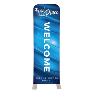 BTCS Find Your Place Waves 2' x 6' Sleeve Banner