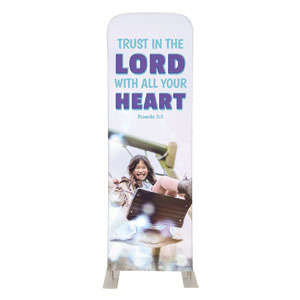 Kids Trust In The Lord 2' x 6' Sleeve Banner