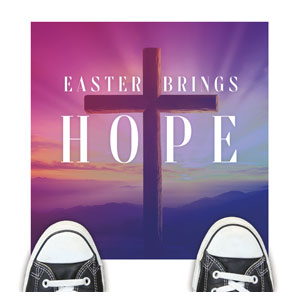 Easter Hope Sunrise Floor Stickers