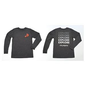 Alpha Explore Long Sleeve T-Shirt Small Alpha Products