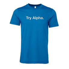 Try Alpha Good News T-shirt Large 