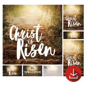 Christ is Risen Church Graphic Bundles