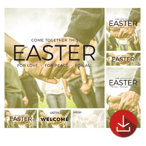 Easter Come Together Church Graphic Bundles