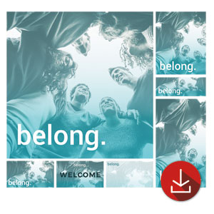 Belong Huddle Church Graphic Bundles