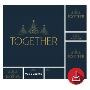 Celebrate Christmas Together Church Graphic Bundles