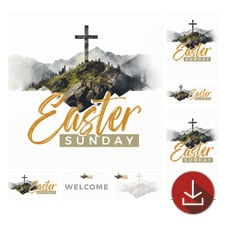 Easter Sunday Cross 