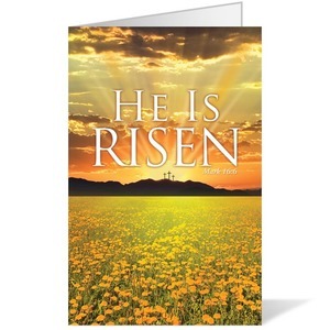 He is Risen 8.5 x 11 Bulletins 8.5 x 11