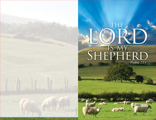 Bulletins, Nature, Lord My Shepherd 8.5 x 11, 8.5 x 11