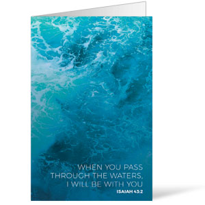 Waters Isaiah 43 Bulletins 8.5 x 11