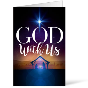 God With Us Advent Bulletins 8.5 x 11