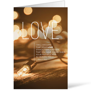Lights of Advent Love Bulletins 8.5 x 11