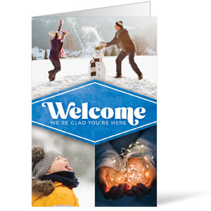 Color Welcome Winter Bulletins 8.5 x 11