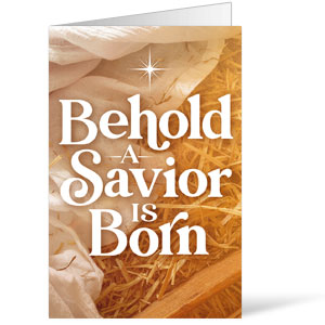 Behold A Savior Bulletins 8.5 x 11