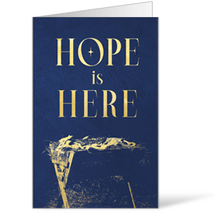 Hope is Here Gold Bulletins 8.5 x 11