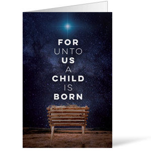 A Child Is Born Bulletins 8.5 x 11