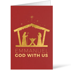 Emmanuel God with Us Bulletins 8.5 x 11