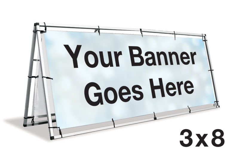 A-Frame Banner Stand Hardware Church Banners Outreach Marketing