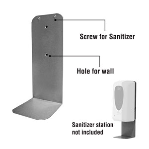 Drip Tray for Touchless Wall Mount Dispenser Signs and Stands
