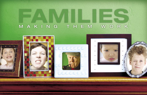 Church Postcards, Sermon Series, Family Mantel, 5.5 X 8.5