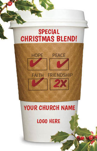 Church Postcards, Christmas, Christmas Blend, 5.5 X 8.5