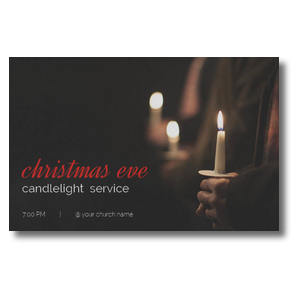 People Christmas Eve Candles 4/4 ImpactCards