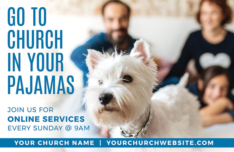 can dogs go to church