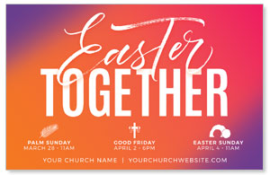 Easter Together Hues 4/4 ImpactCards