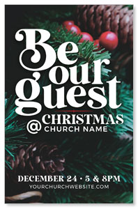 Be Our Guest Christmas 4/4 ImpactCards